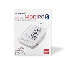 오토첵 가정용 자동전자 혈압계 혈압 측정기 모비로 블루투스 기능 TMB-2284, 1개, TMB-2284-B