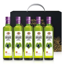 [선물포장] 소르바스 포도씨유 500ml, 5개