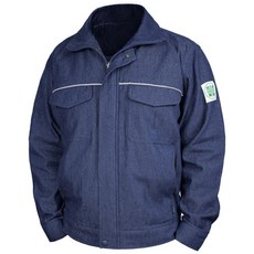 얇은 여름 용접 작업복 NS400S 점퍼 순면 청지 해지