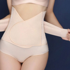 여성 복대 이중 메쉬 뱃살 복부 압박 복대 허리 산후복대 코르셋 산후용 산모용 통기성 보호대 산모 관리