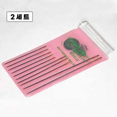 더봄리빙 바늘 10개입 바느질 세트, 2세트