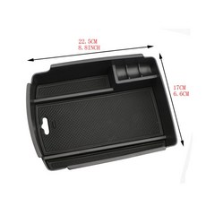 KIA Sportage KX5 QL AT LHD 2016 -2019 센터 콘솔 Organzier Stowing Tidying Holder Tray 용 팔걸이 보관