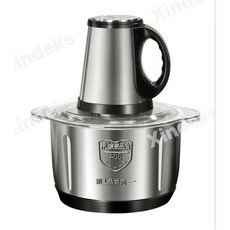 스텐 다용도 대용량 전동 고기 분쇄기, 검정, 3L, 검정, 3L