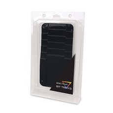 BCW Spectrum Bit Trays - 보드 게임 정리용 블랙 실리콘 접이식 트레이, Black