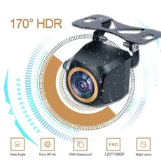 200용 자동차 ° Fisheye 골든 렌즈 AHD 1920x1080P 후면보기 카메라 풀 야간 투시경 차량 반전, 03 SONY 170 degree