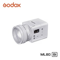 고독스 Godox ML80Bi 바이컬러 LED 비디오 라이트, 1개