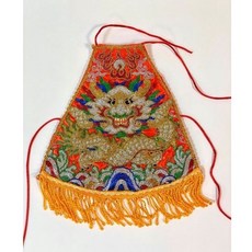 仿古體麟肚圍 橘色紅色黃色 天上聖母媽祖瑤池金母九天玄女註生娘娘王母娘娘地母娘娘女神神明衣