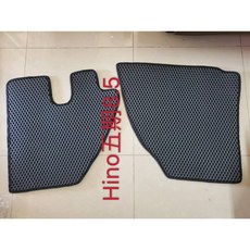 HINO 五期8.5噸大卡車耐磨腳踏墊, HINO 五期 8.5噸 專用,灰色