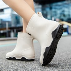 뮤롬 패션 남자 레인부츠 작업용 낚시화 남성 미끄럼방지 장화 MR328