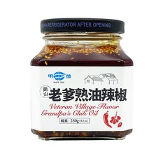 明德 老爹熟油辣椒 Veteran Village Flavor Grandpa's Chili Oil, 250g, 1個