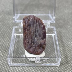 광물 표본 상자 천연 미얀마 형광 루비 거친 + 크기 3.4cm 치유 석영 결정 및 돌 암석 원석, 옵션06) Style 5