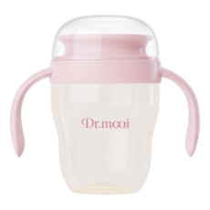 닥터무이 유아용 PPSU 흘림방지 360도 자기주도컵, 파스텔핑크, 1개, 180ml 파스텔핑크, 1개, 180ml