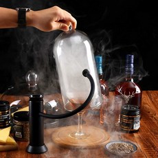 스모킹건 칵테일 스모커 바텐더 훈연기 캠핑 스모커 훈제, 스모커 SG18 골드, 1개