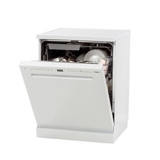 Whirlpool 14人份自動開門洗碗機 WDFS2R4PWETW, 白, WH-WDFS2R4PWETW, 到府安裝