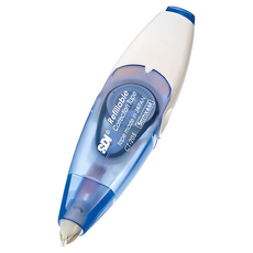 SDI 手牌 I-PUSH輕鬆按修正帶, 藍色, 1個