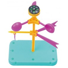 중등과학 기상관측 실험용 풍향풍속계 조립키트 실험놀이교구 원리이해과학만들기, 2개