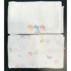 미뇽손수건10P 아가방 사계절 가제손수건 무형광 부드러운 필수템 출산신생아선물 순면