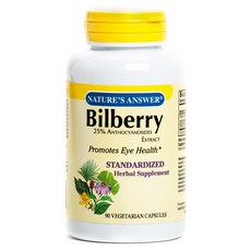 NATURE'S ANSWER 素食越橘萃取膠囊, 90顆, 1罐