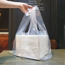 웰베이킹 케이크박스 비닐백 5장 (사이즈 선택), 1세트
