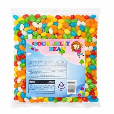 대용량 사우어 젤리빈, 1개, 1kg