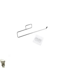 꿀이맘투 무타공 부착식 키친타월 걸이 싱크대키친타올걸이