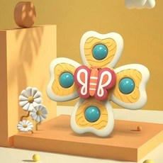 GEEKI 피젯 스피너 키덜트 토이 손가락 장난감 핸드 핑거 스트레스 해소 1PC 만화 바다 동물 ABS 흡입 컵 회전 탑 자이로 릴리버 목욕, 1개