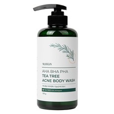 Nurigin Aha Bha Pha茶樹沐浴乳, 500g, 1個