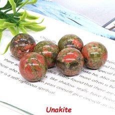 말라카이트 원석 20mm 미니 구 천연석 공 치유 크리스탈 석영 자수정 보석 라운드 비즈 미네랄 표본 DIY 팔찌 목걸이, 01) 1PC