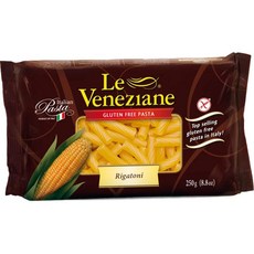 Le Veneziane Rigatoni 옥수수 파스타 글루텐 프리 - 249.5g(8.8온스)