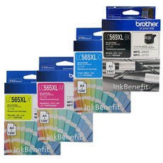 OA小舖 BROTHER LC569XL-BK、LC565XL CMY 原廠高容量墨水匣 (黑色/彩色), 1個, LC565XL-M 紅色