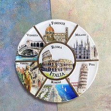 냉장고 자석 기념품 이탈리아 로마 여행 장식 용품 컬렉션 예술 공예 선물 3D 스테레오 건물, 냉장고 자석 기념품 이탈리아 로마 여행 장식 용품 컬렉