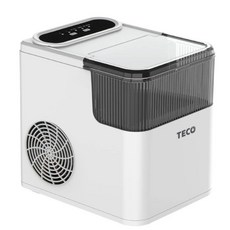 TECO東元 6分鐘快速製冰 透明視窗製冰機, 雪白色 XYFYX1401CBW