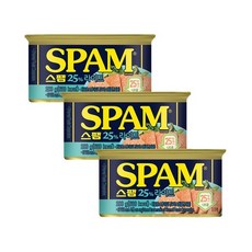 스팸 25%라이트 200g x3개