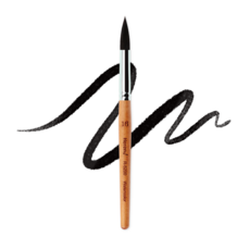 [공식] 헤렌드 수채화 야외수채화 어반스케치 붓 미니 R-5200 4호~20호, 12호