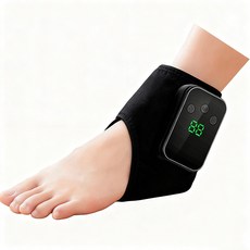 SEWEEK 저주파 발목 안마기 무선 진동 안마기 찜질기 발바닥 발등 안마기, ST-321F(블랙)