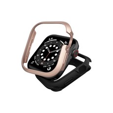 SwitchEasy Odyssey Apple Watch 金屬保護殼, 玫瑰金(霧面),44mm, 1個