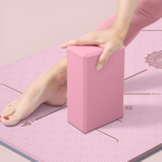 모드리움 스트레칭 EVA 요가블럭, 2개, 블라썸핑크