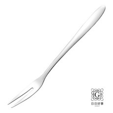 文青水果叉 環保餐具 北歐風叉子, 銀色(長13.4cm，304不鏽鋼), 1個, 銀色(長13.4cm，304不鏽鋼)