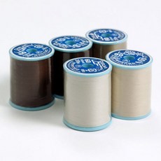 다루마 로프티 미싱재봉실 베이지브라운 5종 세트, 오트밀, 베이지, 그레이시베이지, 브라운, 다크브라운, 1개