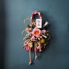 日式新年裝飾掛飾 節慶居家裝飾 迎春納福掛件，居家新年裝飾，日式節慶掛飾，新年迎春裝飾, 字卡：商売繁盛