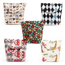 순면 약파우치 미니파우치 슬림 소품 다용도 약가방 여행파우치 유아파우치 멀티파우치 기저귀파우치 dew+8298Tl, 3.미니도그