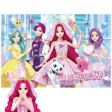 UNICORN 시크릿 쥬쥬 판퍼즐, 1개, 77피스