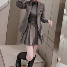 LADY MAGIC 春秋女款西裝裙兩件式套裝 OL穿搭 上下身套裝