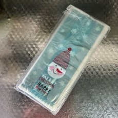 聖誕節餅乾點心立袋, 綠色, 1個
