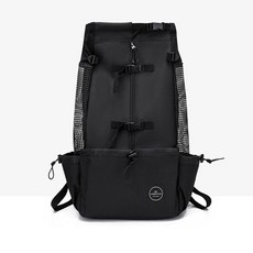 슬링백 강아지 이동장 허그백 애견케이지 메쉬 애견이동 L 외출 99855pc 1(pc), 그레이