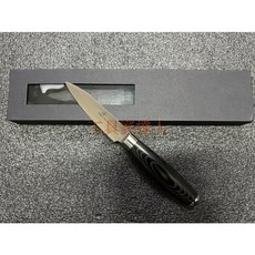工具家達人 台灣製 臻 80mm水果刀 日本進口頂級三合鋼 削皮刀 刻花刀 小萬用廚師刀, 1個, 原產利度