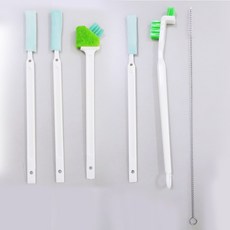 日系生活老媽2 1保溫杯奶瓶縫隙清潔刷組, 1個, B-1扁1三1吸