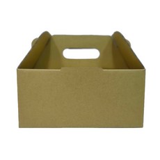 蛋箱(1斤 5斤裝)三層B浪牛皮紙盒, 1個, 3斤蛋盒24X16X11公分1個