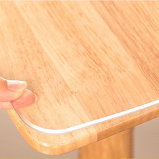 자시민 PVC 식탁 테이블 매트, 투명, 1개, 1200 X 600 X 1mm