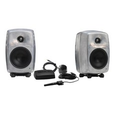 Genelec 8330 Pack 黑 灰 白 金屬 5吋 監聽喇叭 智能校正 套裝 GLM Kit+9310 五年保固, 金屬色Pack